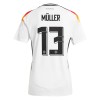 Camiseta de fútbol Alemania Muller 13 Primera Equipación Euro 2024 - Mujer